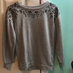 Crew neck sweatshirt